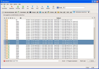 Newsflash screenshot
