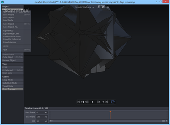 NewTek ChronoSculpt screenshot 2