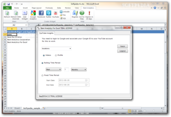 Next Analytics for Excel screenshot 5
