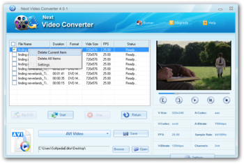 Next Video Converter screenshot 5