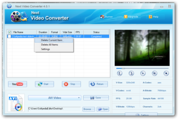 Next Video Converter screenshot 7
