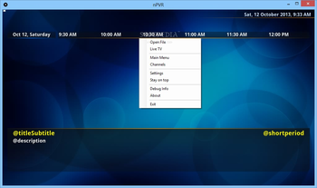 NextPVR screenshot 2