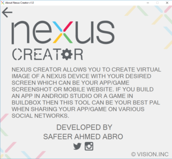 Nexus Creator screenshot