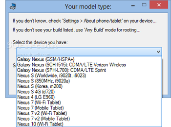 Nexus Root Toolkit screenshot 2