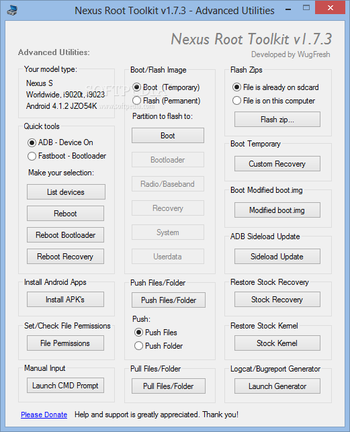 Nexus Root Toolkit screenshot 4