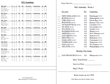 NFL Pool Manager 2015 screenshot 4