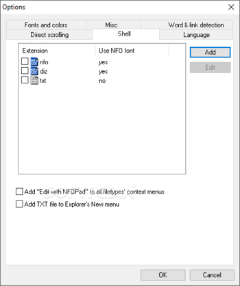 NFOpad Portable screenshot 9