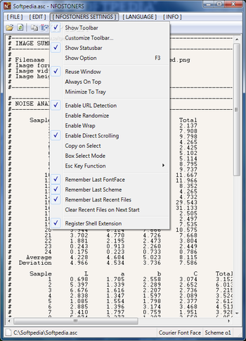 NFOSTONERS screenshot 2