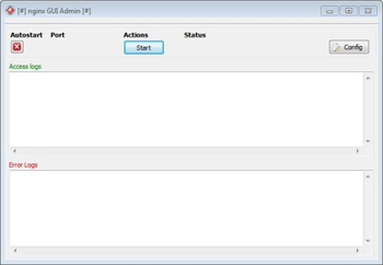 Nginx GUI Admin screenshot