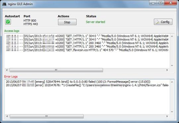Nginx GUI Admin screenshot 2