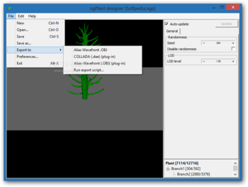 ngPlant screenshot 2