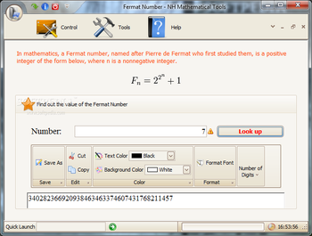 NH Mathematical Tools (formerly Mathematics Tools) screenshot 10