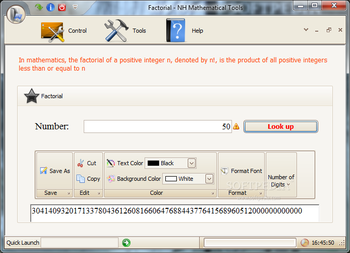 NH Mathematical Tools (formerly Mathematics Tools) screenshot 8