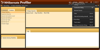NHibernate Profiler screenshot 3