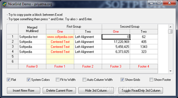 NiceGrid screenshot
