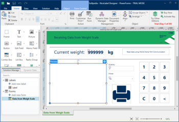 NiceLabel PowerForms screenshot