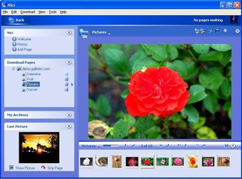 Nici Picture Downloader screenshot