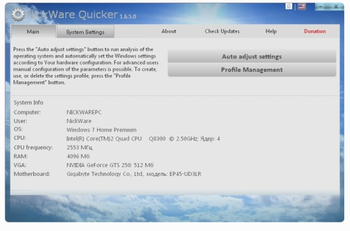 NickWare Quicker screenshot