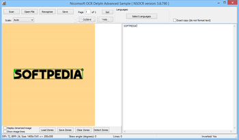 Nicomsoft OCR SDK screenshot