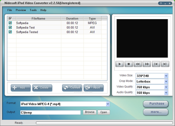 Nidesoft DVD to iPod Suite screenshot 7