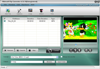 Nidesoft Flip Converter screenshot