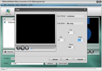 Nidesoft Nokia Video Converter screenshot 3