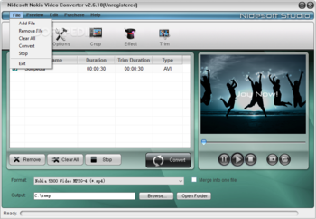 Nidesoft Nokia Video Converter screenshot 5