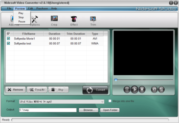 Nidesoft Video Converter screenshot 3