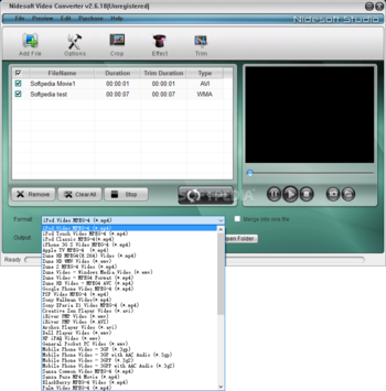Nidesoft Video Converter screenshot 5