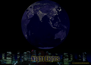 Night Lights Screen Saver screenshot