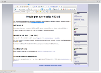 NiiCMS screenshot 3
