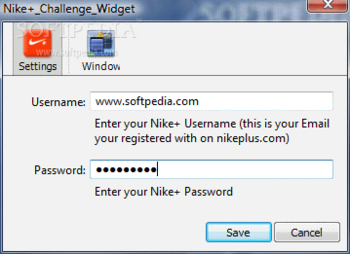 Nike+ Challenge Widget screenshot 2