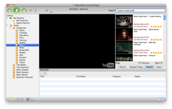 NikomSoft YouTube Desktop Player screenshot