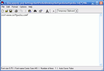 NikPad screenshot