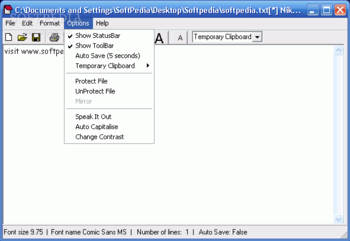 NikPad screenshot 2