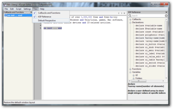 Nils Liberg's KScript Editor screenshot 5