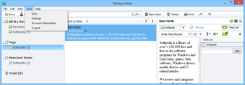 Nimbus Note screenshot 4