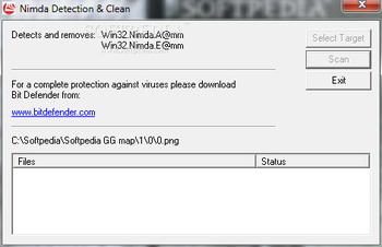 Nimda Detection & Clean screenshot