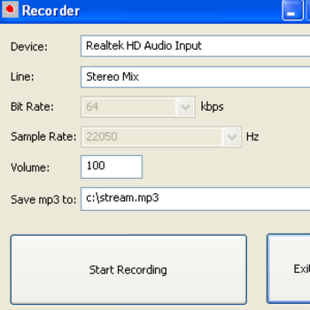Nimisis Recorder screenshot