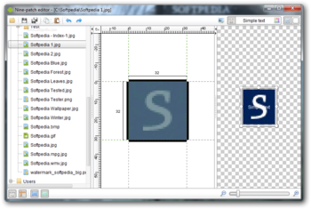 Nine-patch editor screenshot