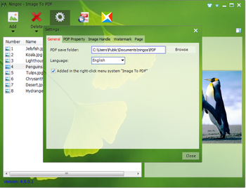 Ningos Image To PDF screenshot