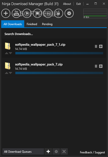 Ninja Download Manager screenshot