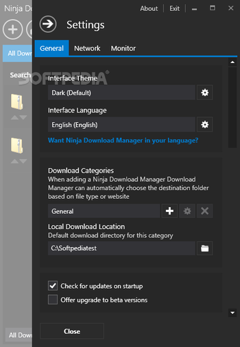 Ninja Download Manager screenshot 6