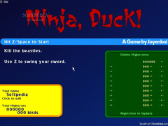 Ninja, Duck! screenshot