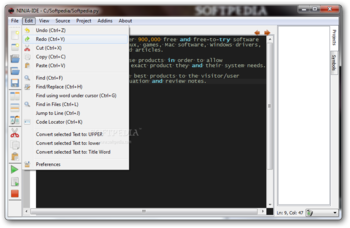 NINJA-IDE screenshot 3