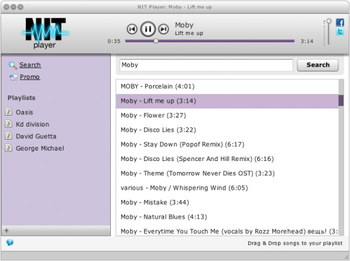 NIT Player screenshot