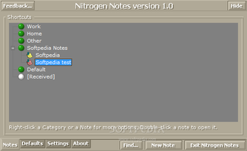Nitrogen Notes screenshot
