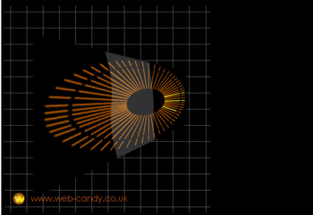 Nixie Analogue 3D Clock screenshot