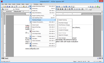 NJStar Japanese WP (formerly NJStar Japanese Word Processor) screenshot 9