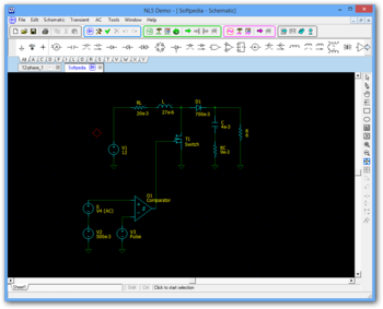 NL5 Circuit Simulator screenshot
